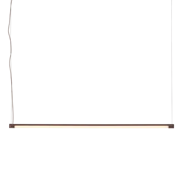 Lampa wisząca Fine 120 cm - Deep Red - Muuto