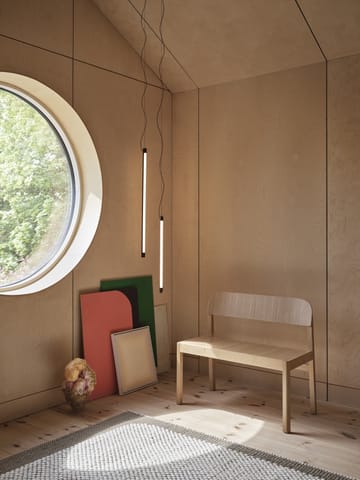 Lampa wisząca Fine 60 cm - Black - Muuto