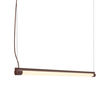 Lampa wisząca Fine 90 cm - Deep Red - Muuto