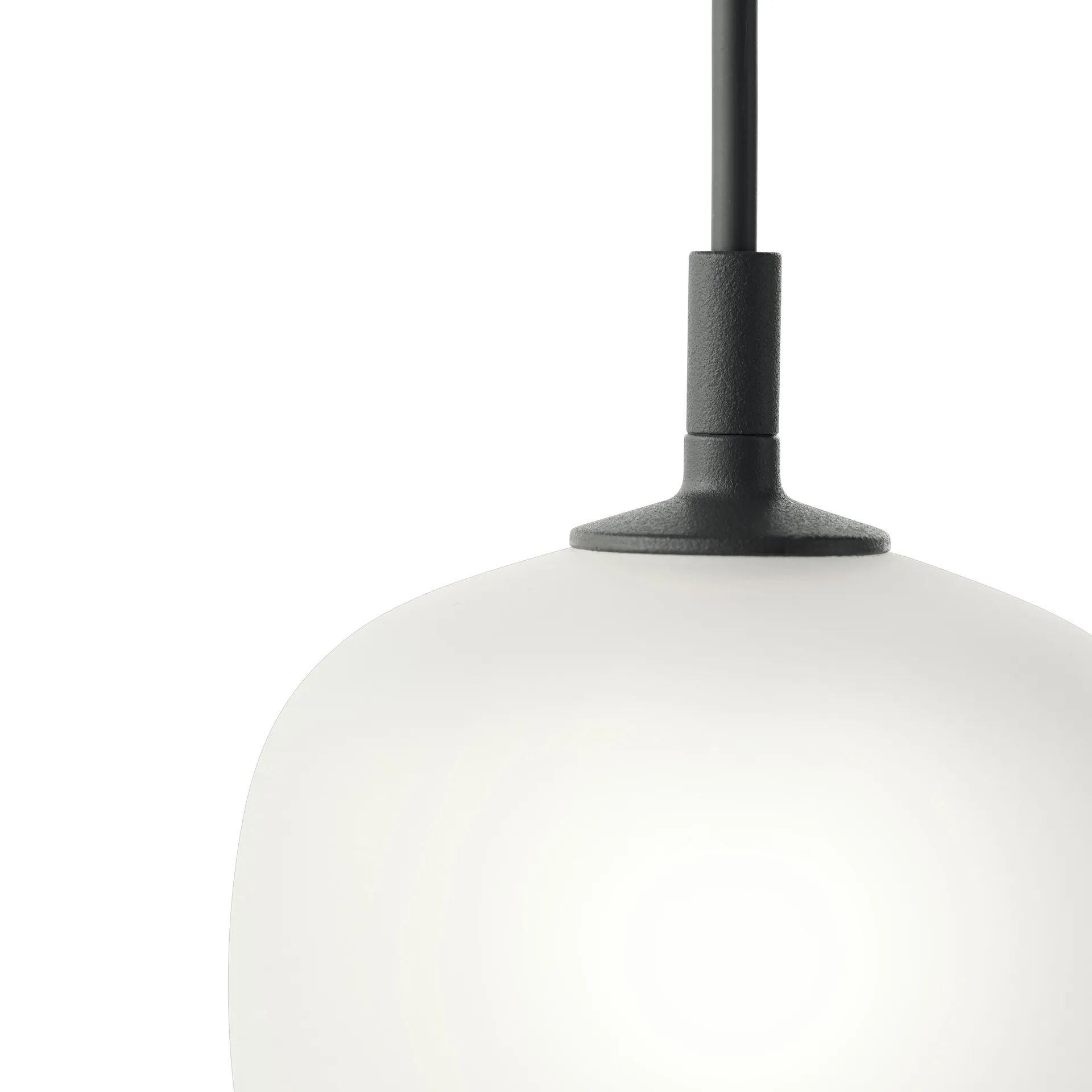 Lampa wisząca Rime Ø12 cm, Czarny Muuto