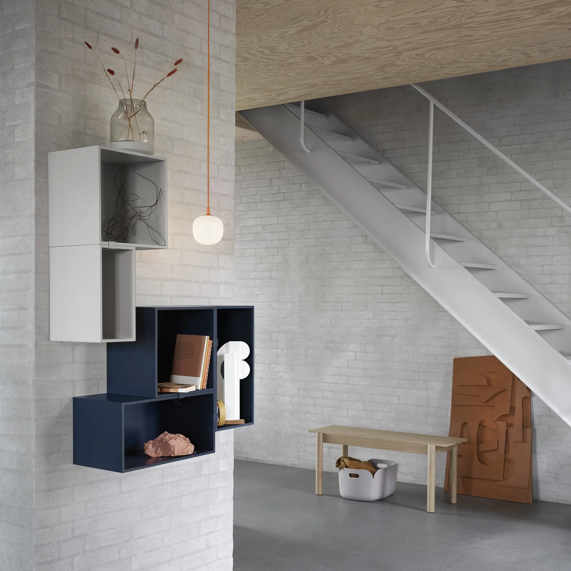 Lampa wisząca Rime Ø12 cm, pomarańczowy Muuto