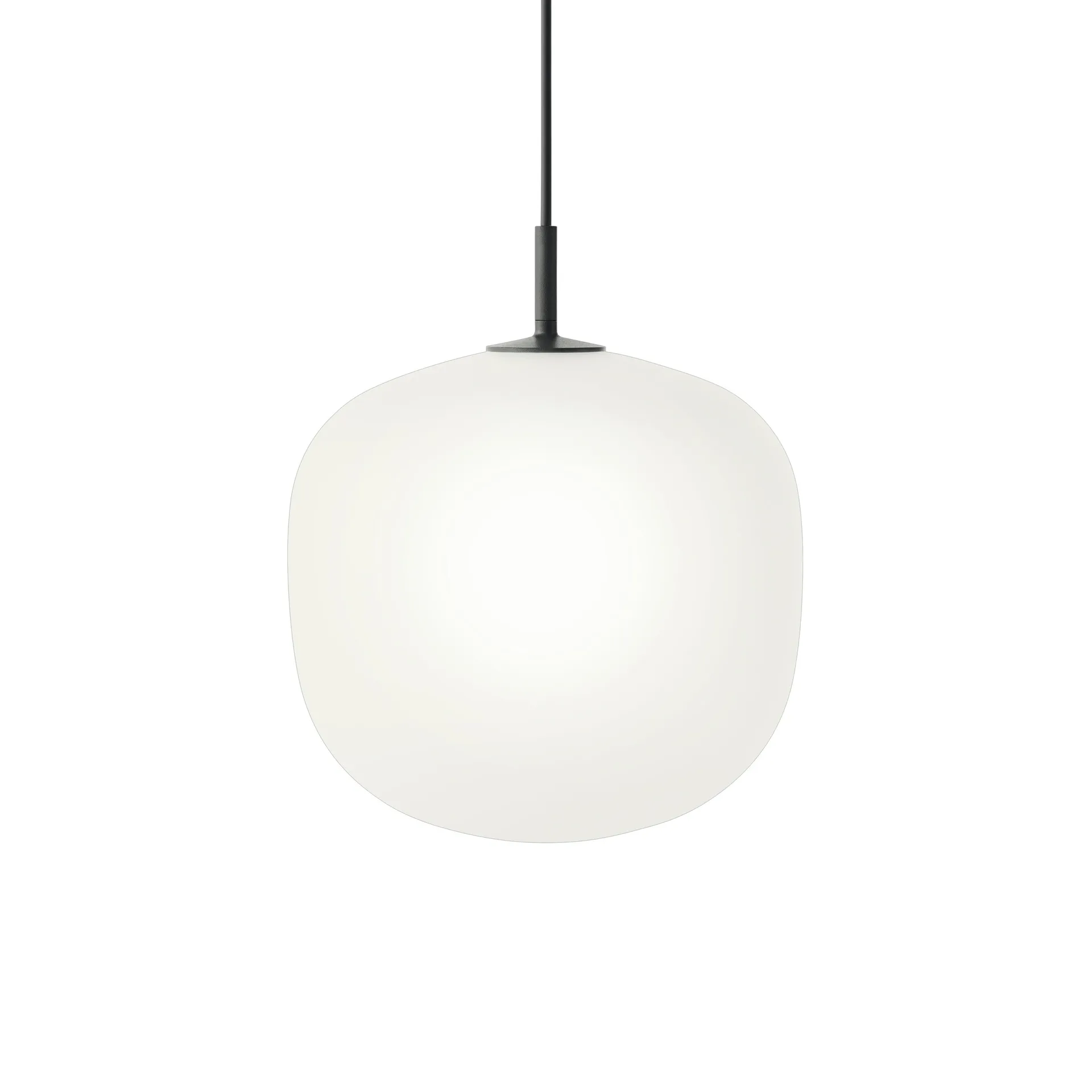 Lampa wisząca Rime Ø25 cm, Czarny Muuto