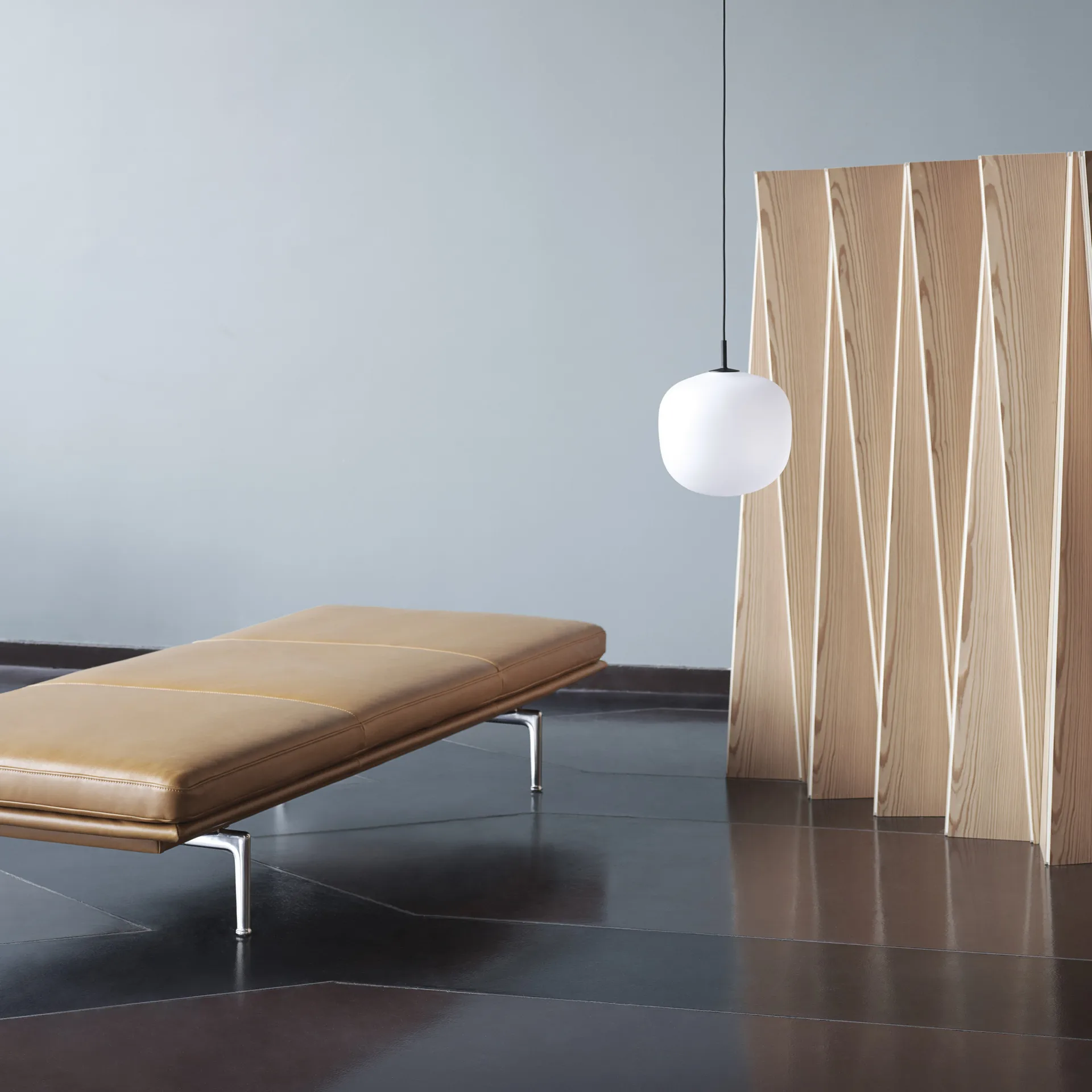 Lampa wisząca Rime Ø25 cm, Czarny Muuto