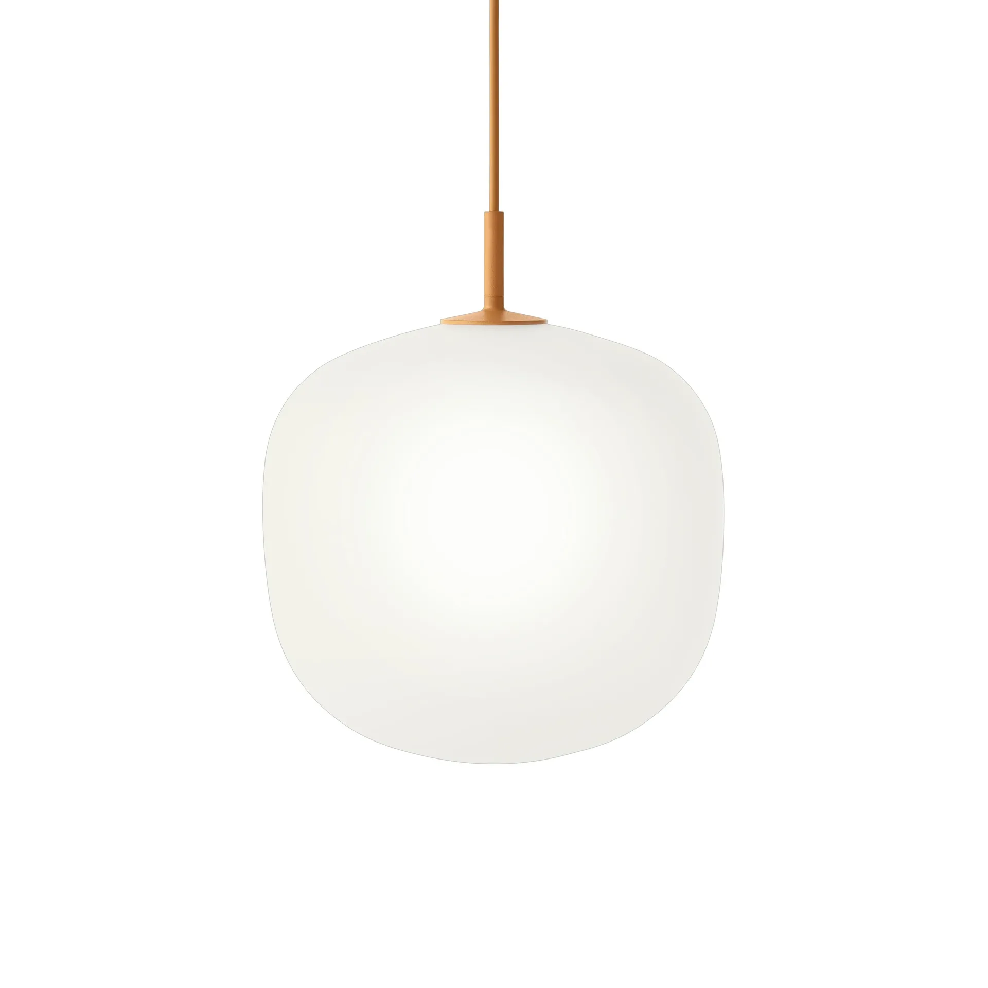 Lampa wisząca Rime Ø25 cm, pomarańczowy Muuto