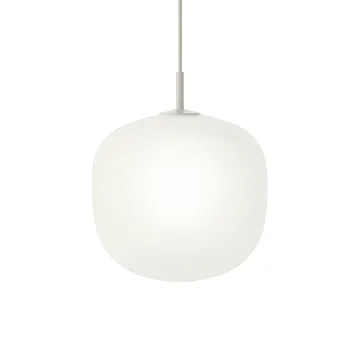 Lampa wisząca Rime Ø25 cm - Szary - Muuto