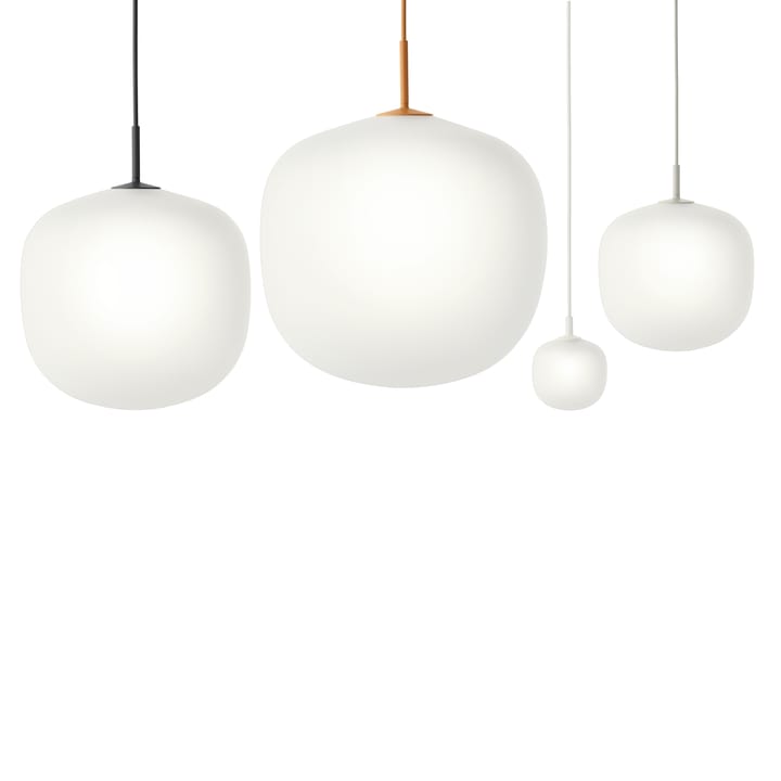 Lampa wisząca Rime Ø45 cm - pomarańczowy - Muuto