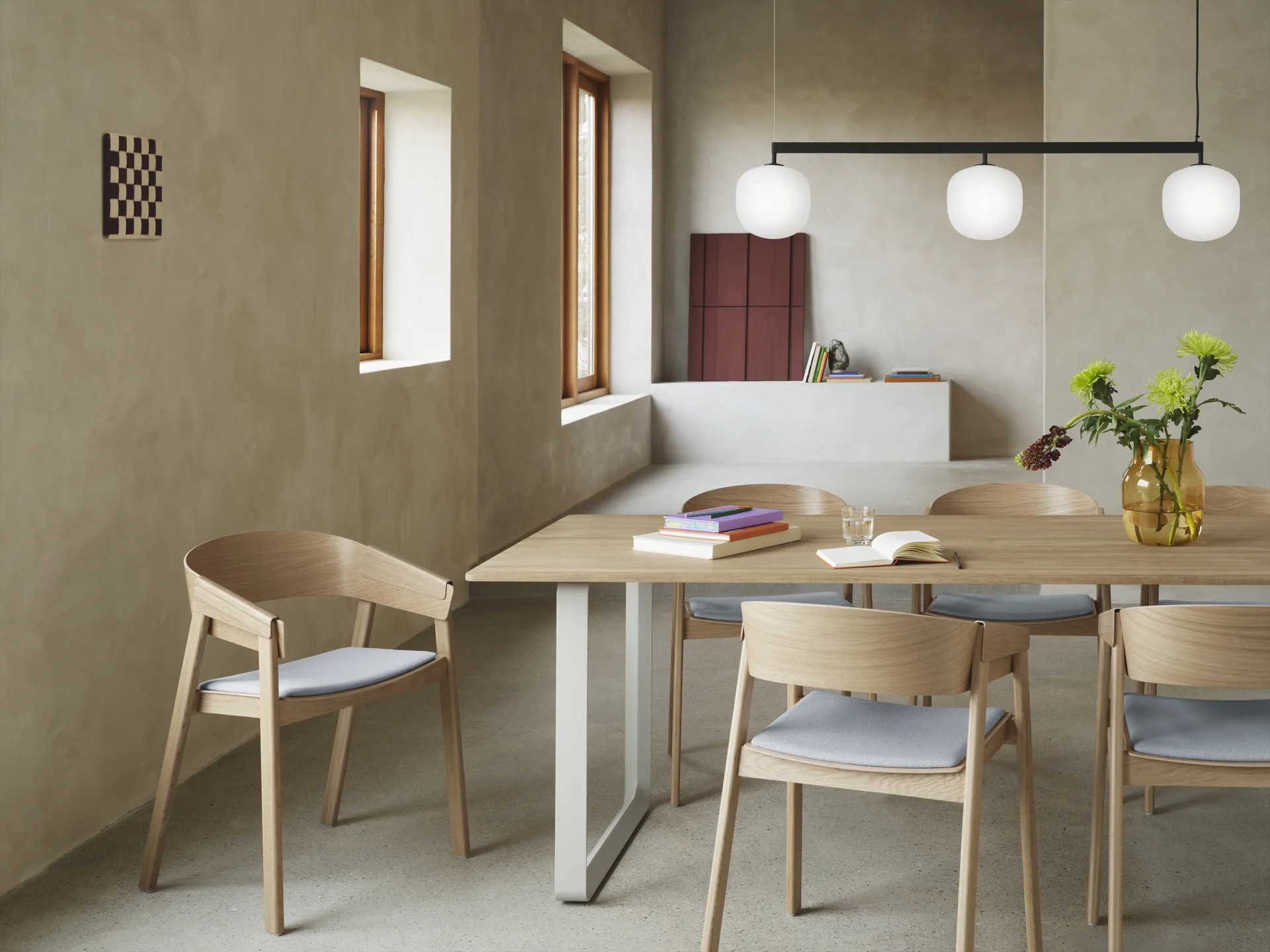 Lampa wisząca Rime Rail Lamp, Czarny Muuto