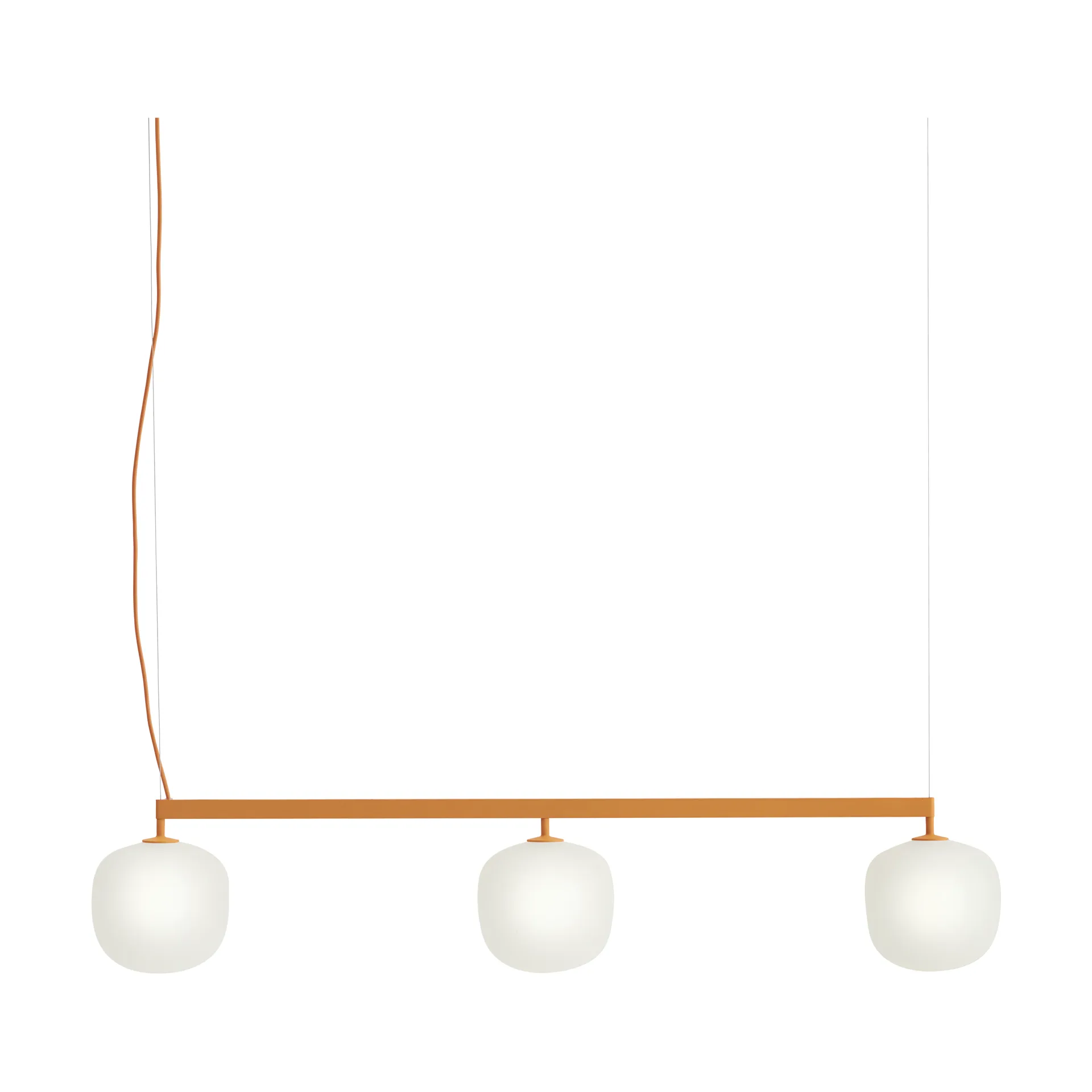 Lampa wisząca Rime Rail Lamp, Pomarańczowy Muuto