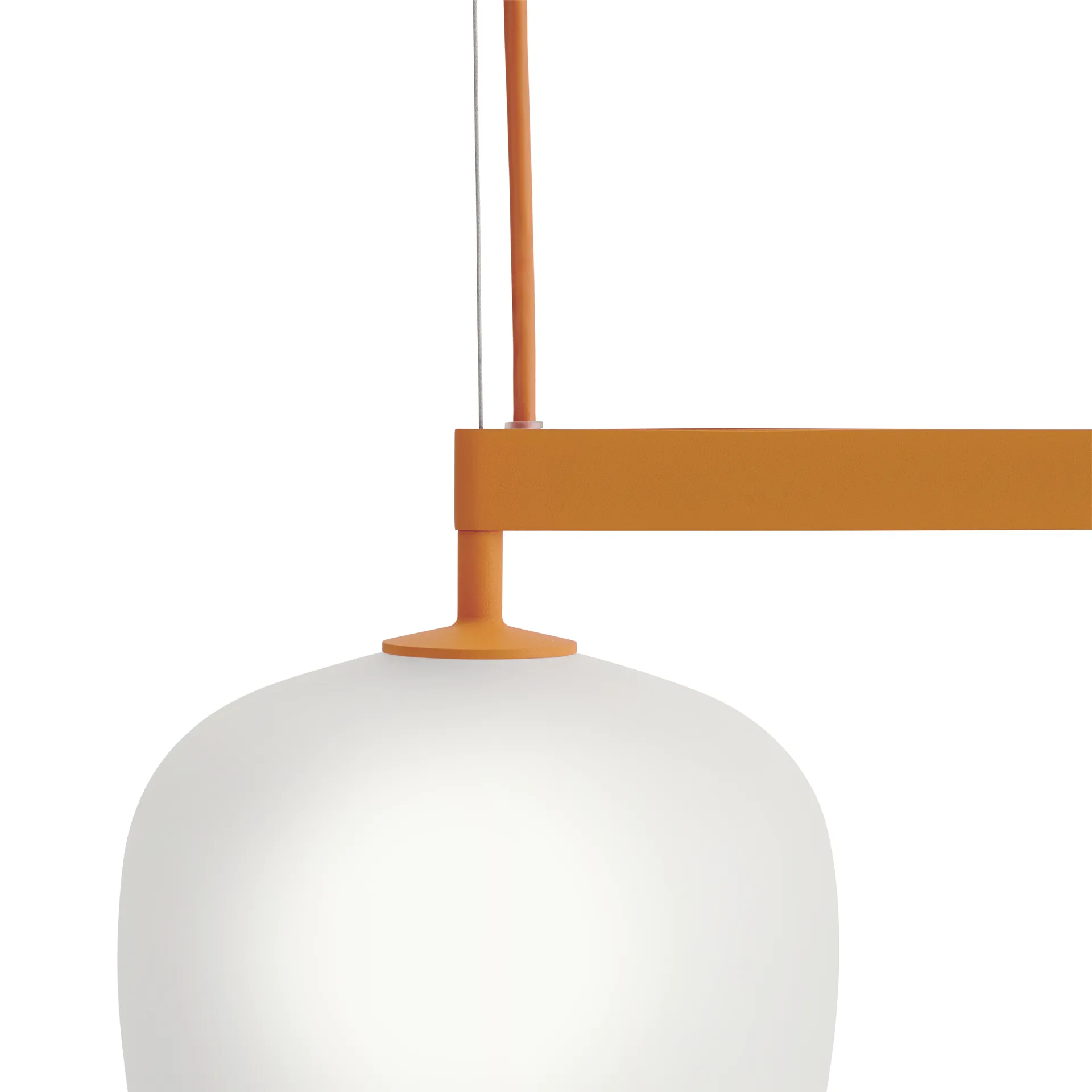 Lampa wisząca Rime Rail Lamp, Pomarańczowy Muuto