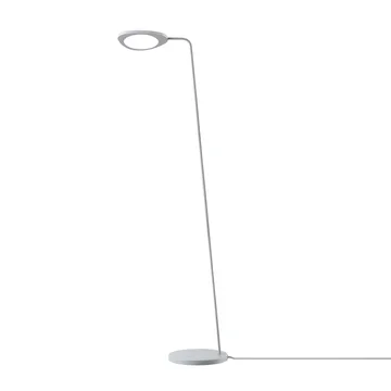 Leaf lampa podłogowa - szary - Muuto