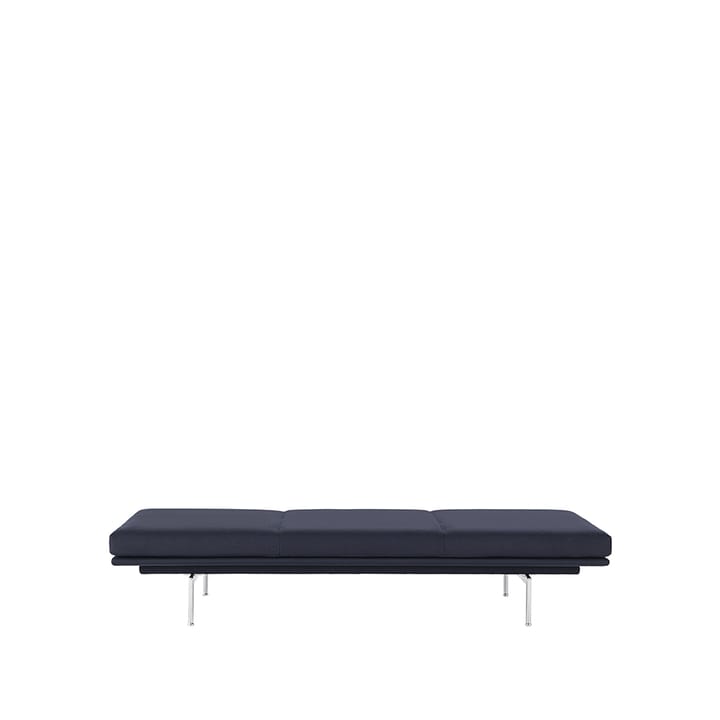 Leżanka Outline - Vidar 554-Aluminium - Muuto