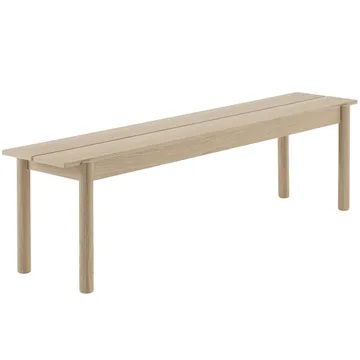 Linear ławka dąb - 170 cm - Muuto