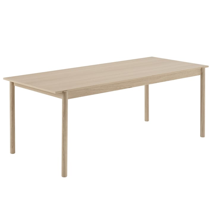 Linear drewniany stół dąb - 200x90 cm - Muuto