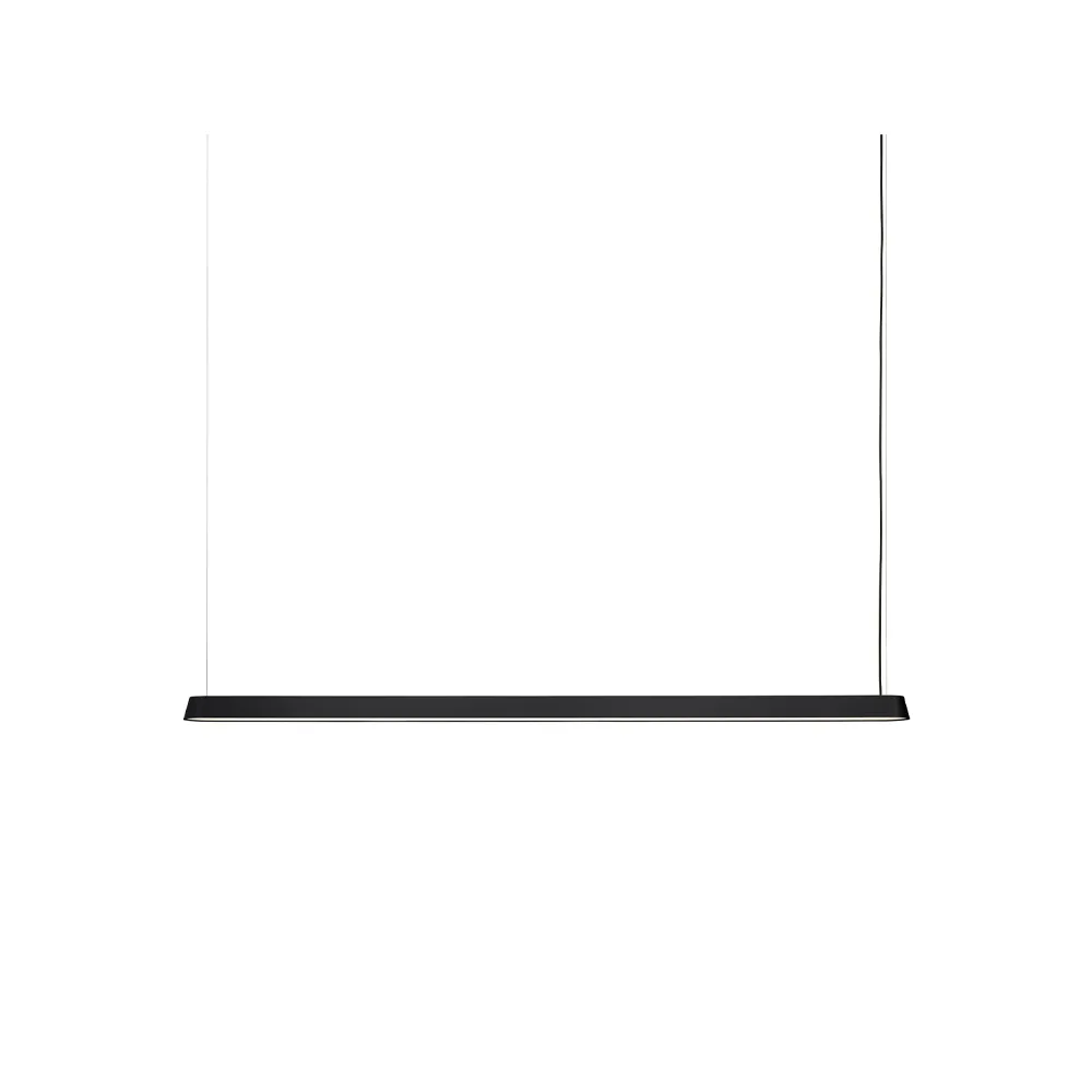 Linear lampa wisząca, black, 169,2 cm Muuto