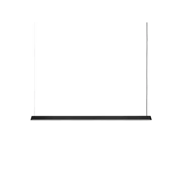 Linear lampa wisząca - black, 169,2 cm - Muuto