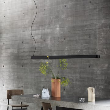 Linear lampa wisząca - black, 169,2 cm - Muuto