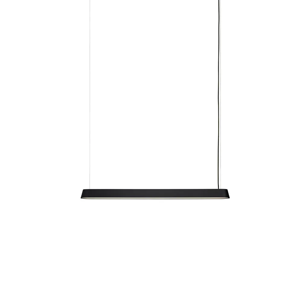 Linear lampa wisząca, black, 87,2 cm Muuto