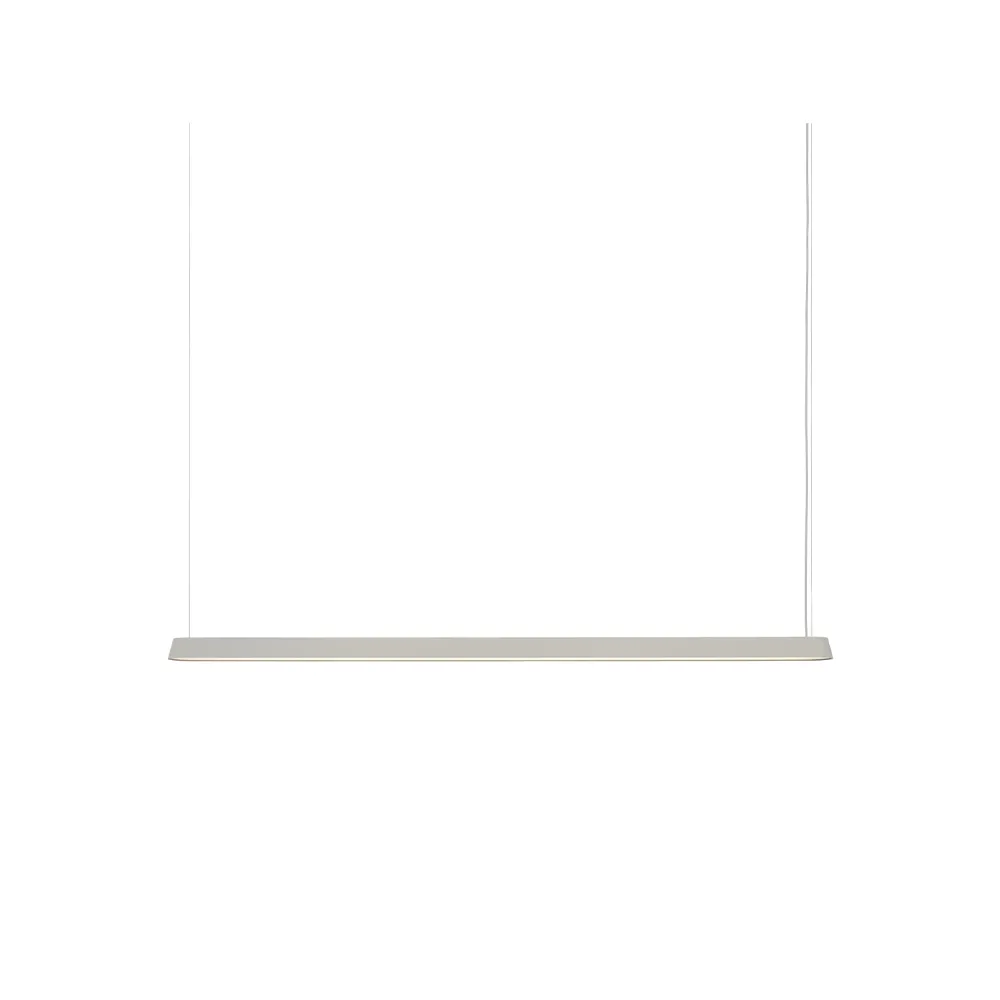 Linear lampa wisząca, grey, 169,2 cm Muuto