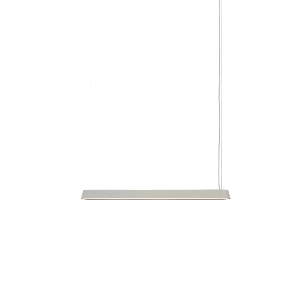 Linear lampa wisząca, grey, 87,2 cm Muuto