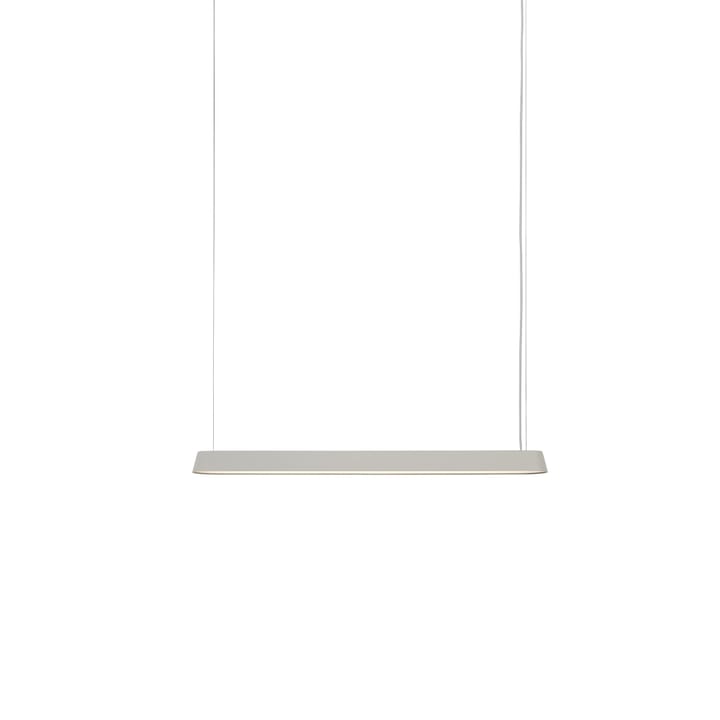 Linear lampa wisząca - grey, 87,2 cm - Muuto