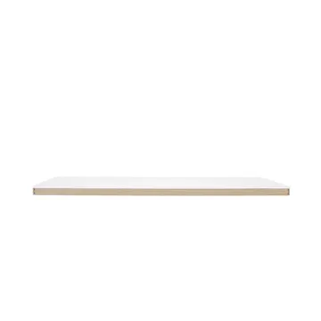 Linear System Middle Module stół - White laminate-ABS-Oak - Muuto