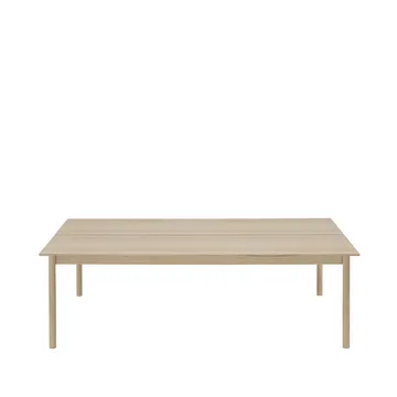 Linear System stół 142x240 cm - Oak veener-Oak - Muuto