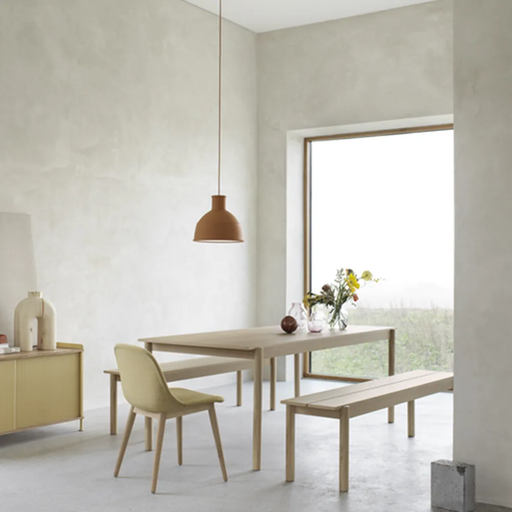 Linear Wood stół, Oak 260 cm Muuto