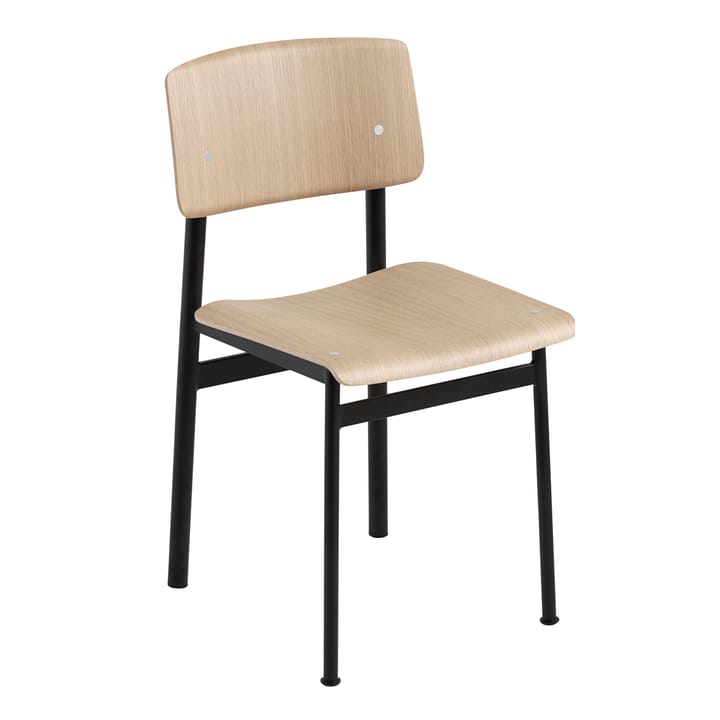 Loft Chair krzesło - Oak-Black - Muuto