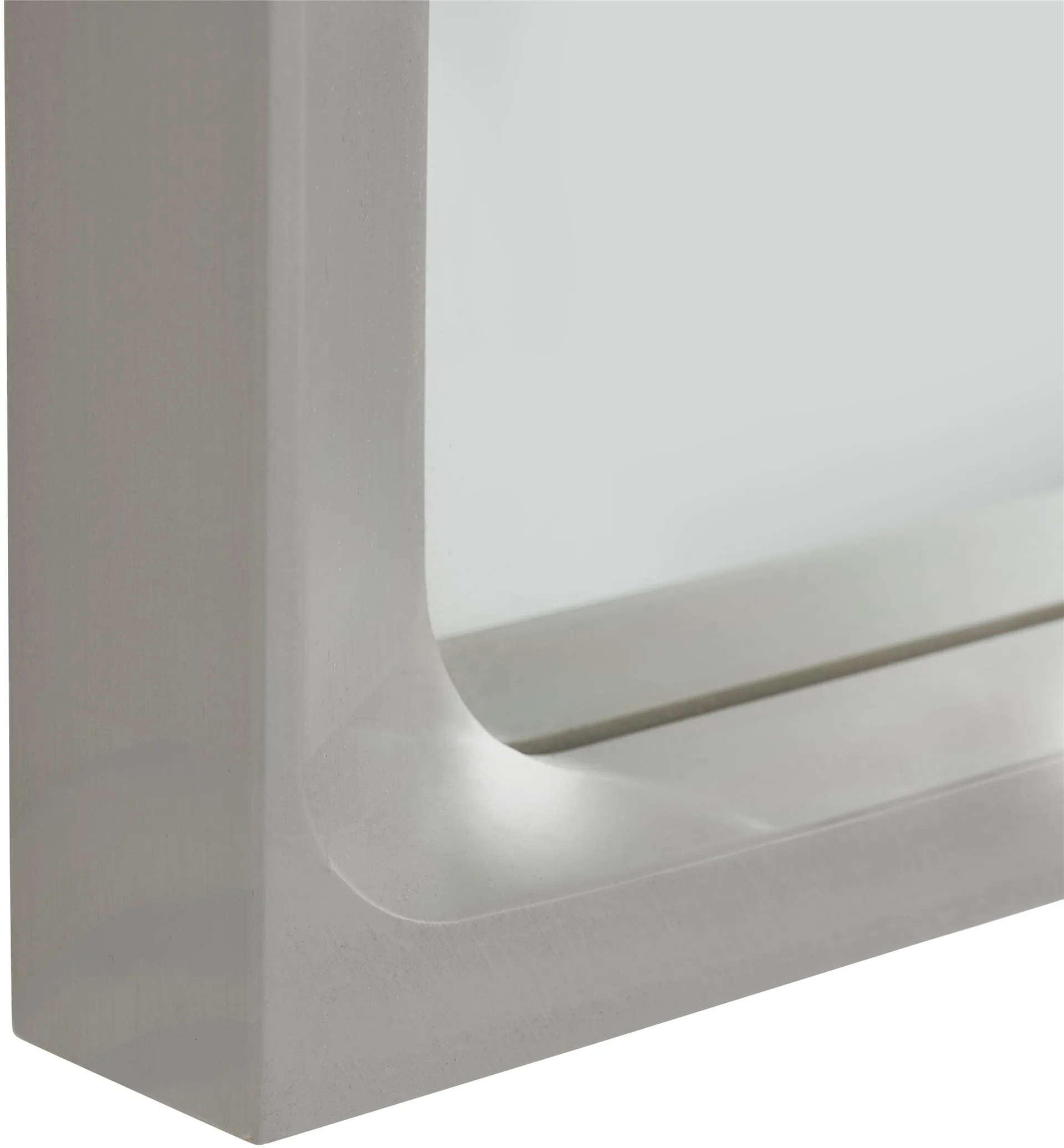 Lustro Arced 170x61 cm, Light grey Muuto