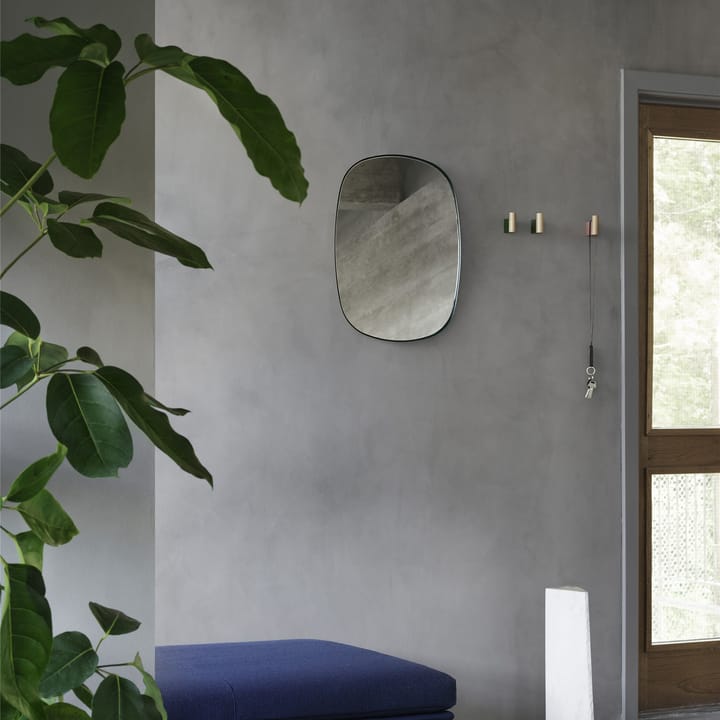 Lustro w ramie małe, Dark green Muuto