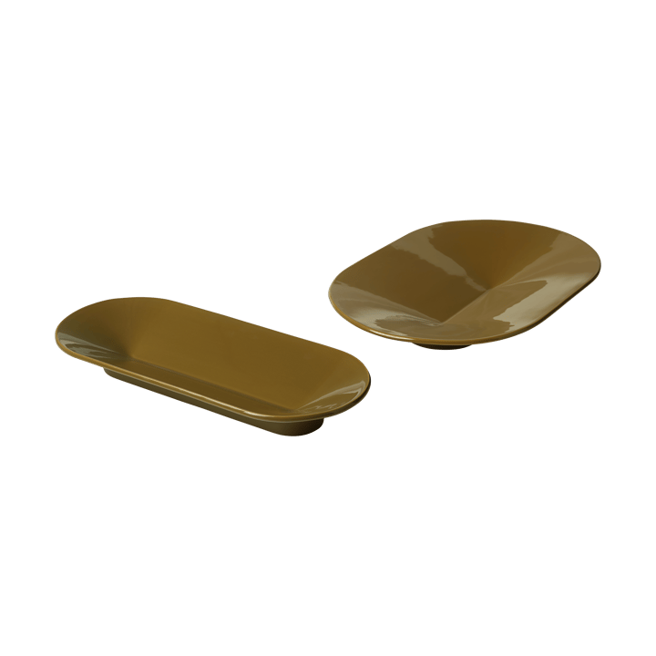 Mere miska 51,5x21,5 cm, Brown Green Muuto