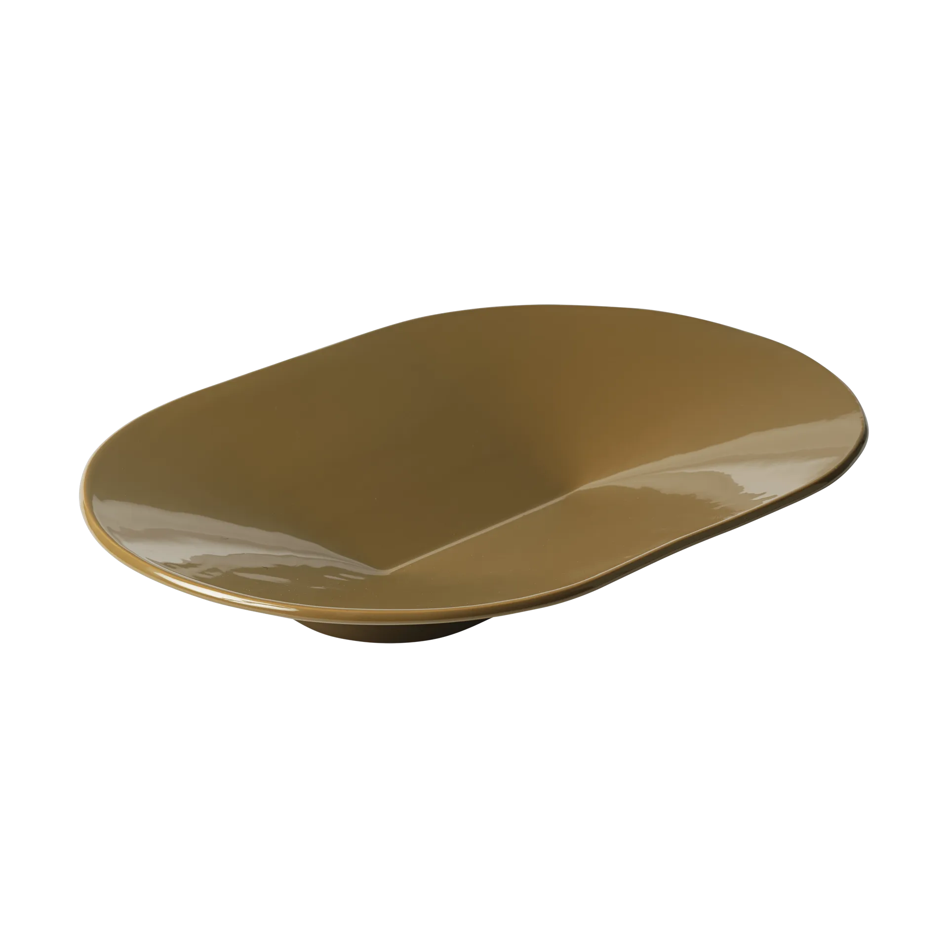 Mere miska 52x36 cm, Brown Green Muuto