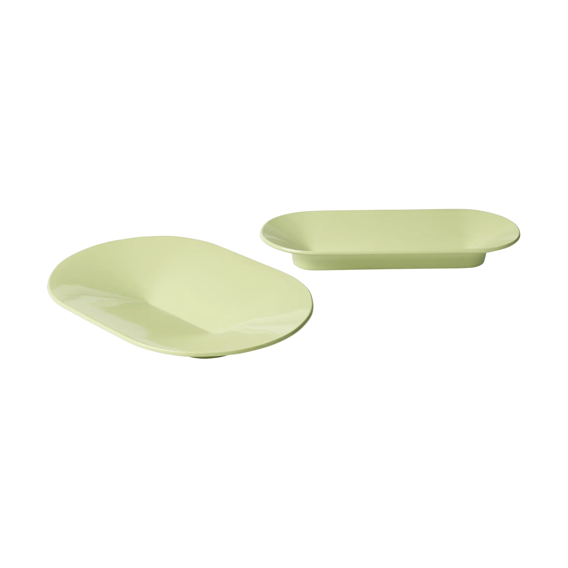 Mere miska 52x36 cm, Light Green Muuto