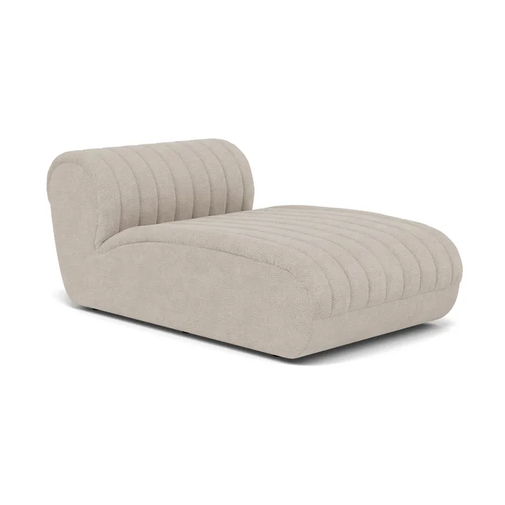 Moduł sofy Coltre - Chaise lounge moduł, turf-sand - Muuto