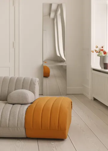 Moduł sofy Coltre - Podłokietnik, turf-sand - Muuto
