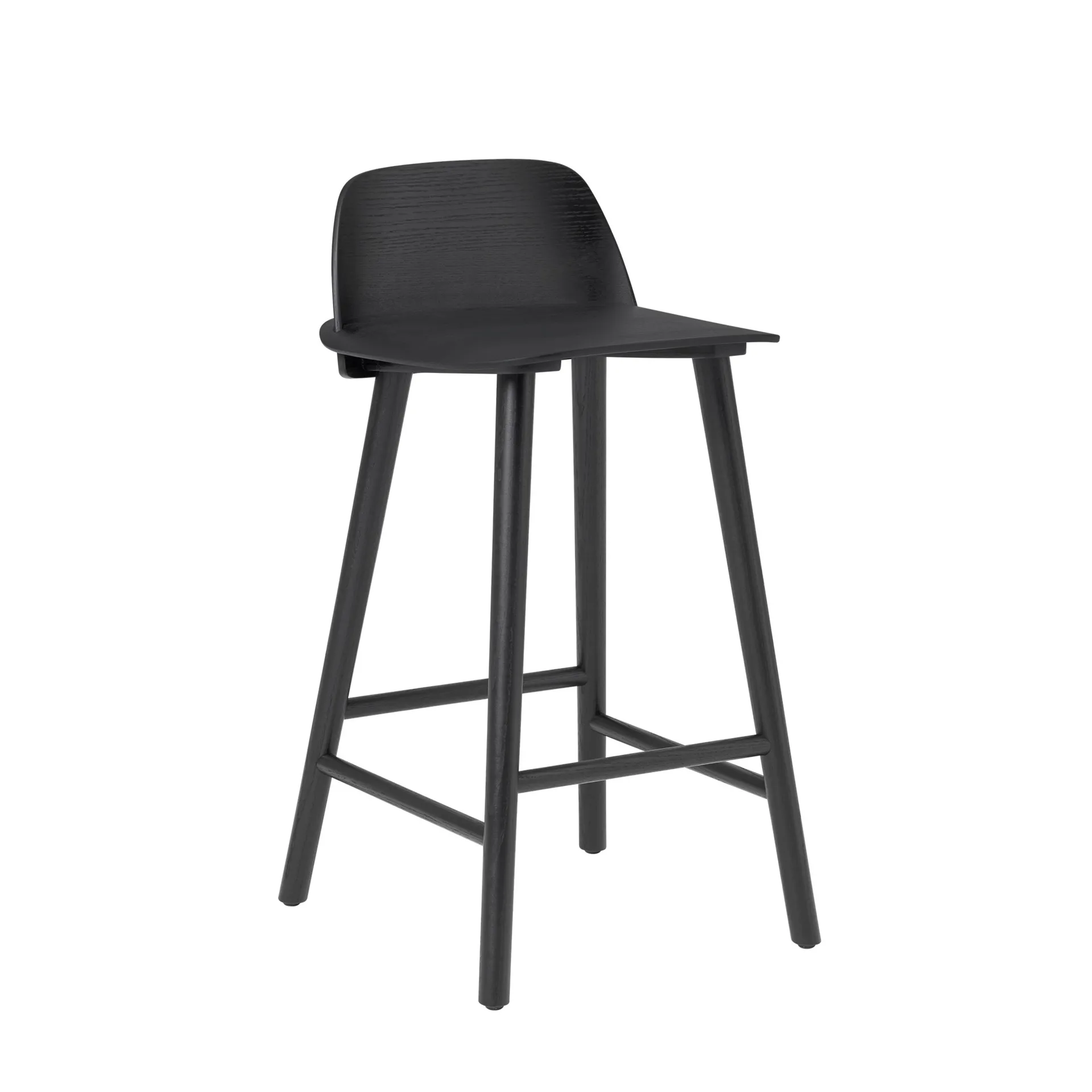 Nerd counter krzesło 65 cm, Black Muuto