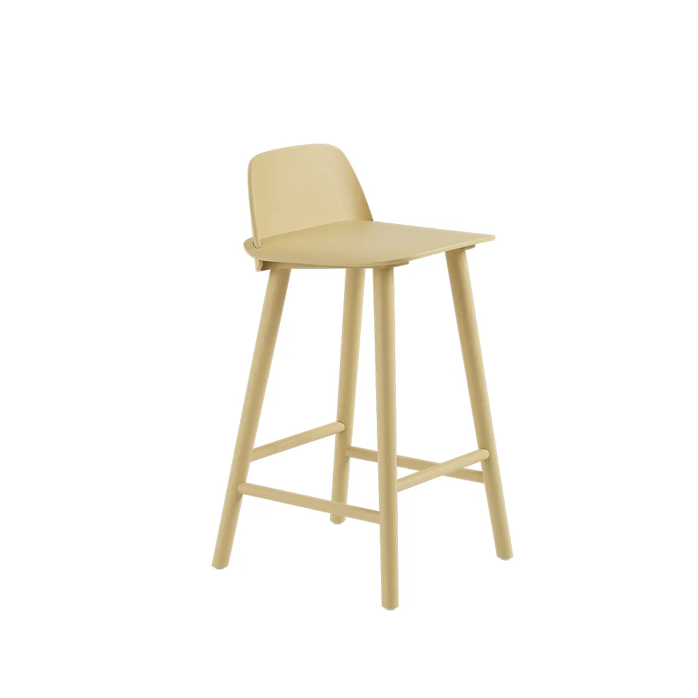 Nerd counter krzesło, Sand yellow Muuto