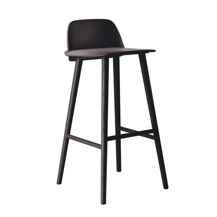 Nerd krzesło barowe 75 cm - Black - Muuto