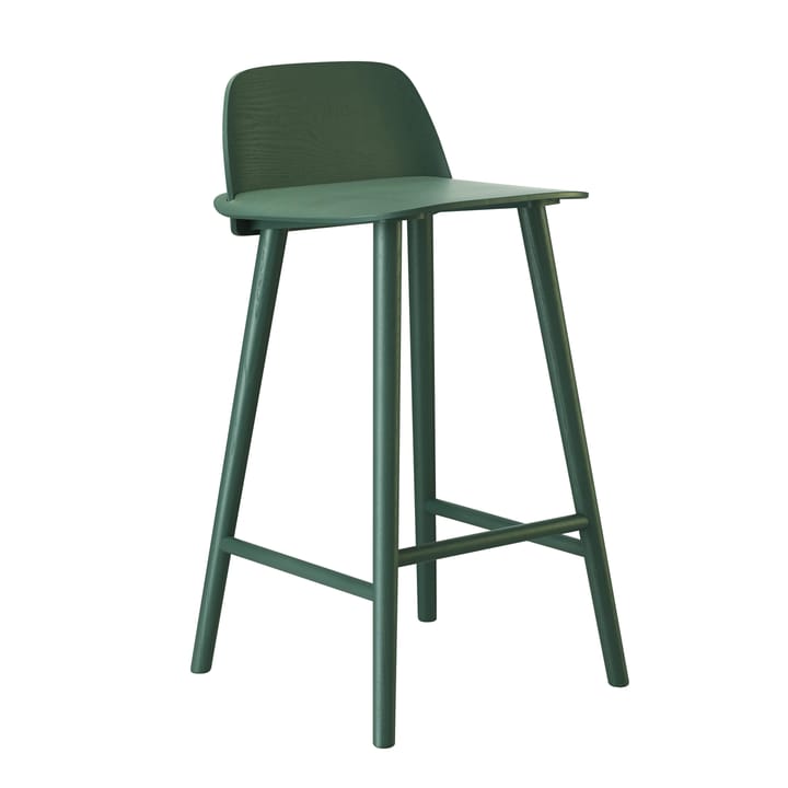 Nerd krzesło barowe 75 cm - Green - Muuto