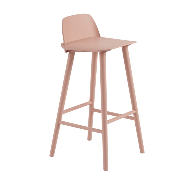 Nerd krzesło barowe 75 cm - Tan rose - Muuto