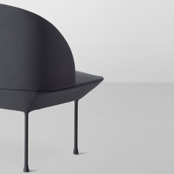 Oslo kanapa 1-osobowa - Steelcut 180-Dark Grey - Muuto