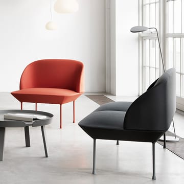 Oslo kanapa 1-osobowa - Steelcut 180-Dark Grey - Muuto