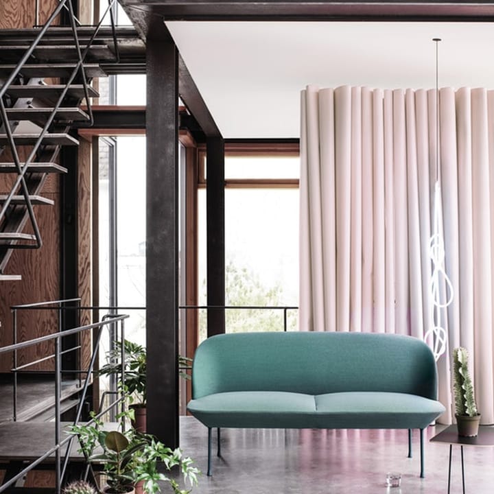 Oslo kanapa 2-osobowy, Steelcut trio 966-Dark grey Muuto