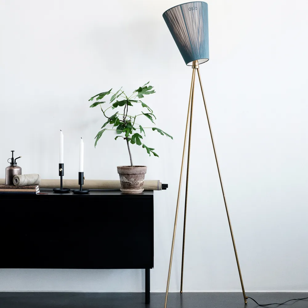 Oslo kanapa 3 osobowa, Steelcut 180-Dark grey Muuto