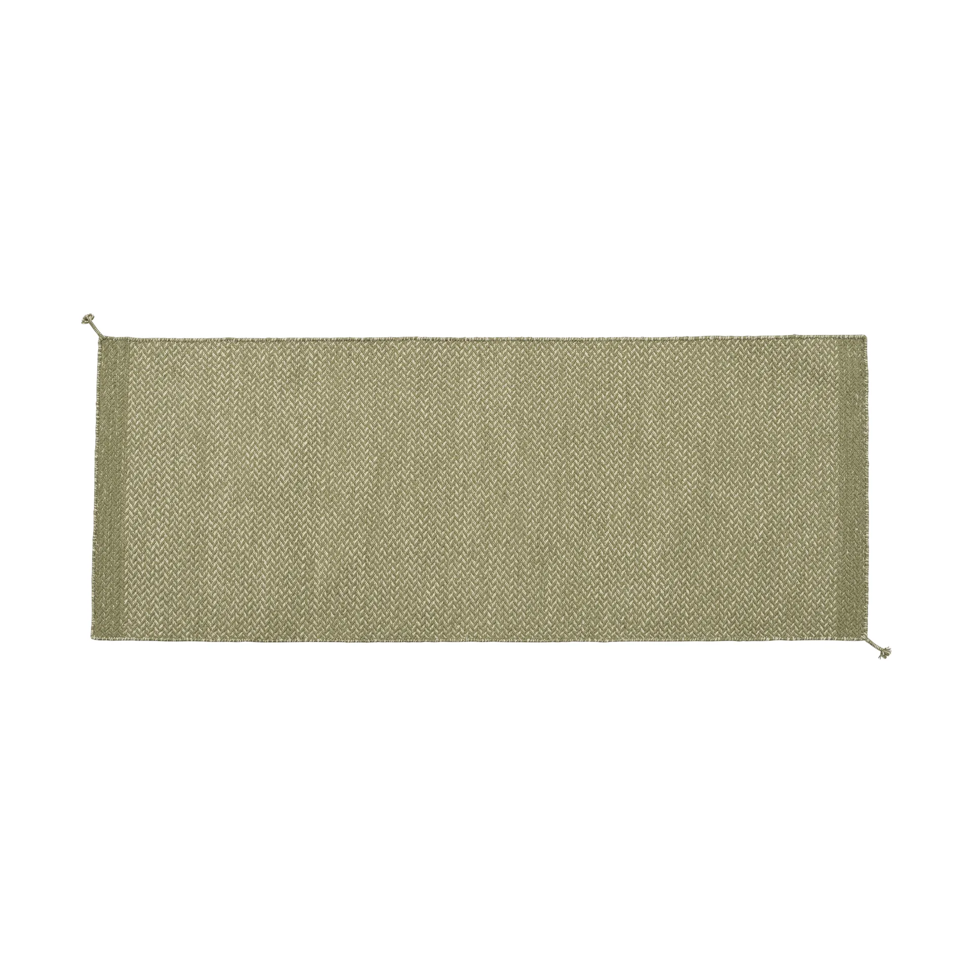 Ply dywan 80x200 cm, Moss green Muuto