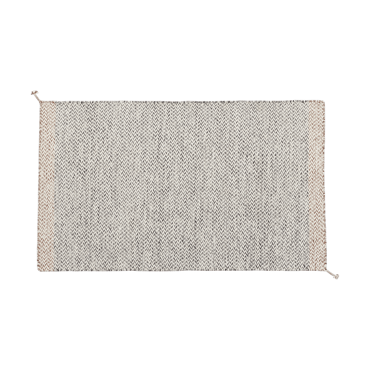 Ply dywan 85x140 cm - Black-white - Muuto