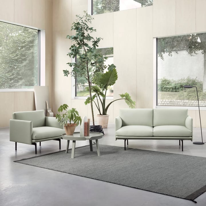 Ply dywan wełniany 170x240 cm, ciemnoszary Muuto