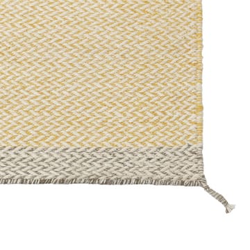Ply dywan wełniany 200x300 cm - żółty - Muuto