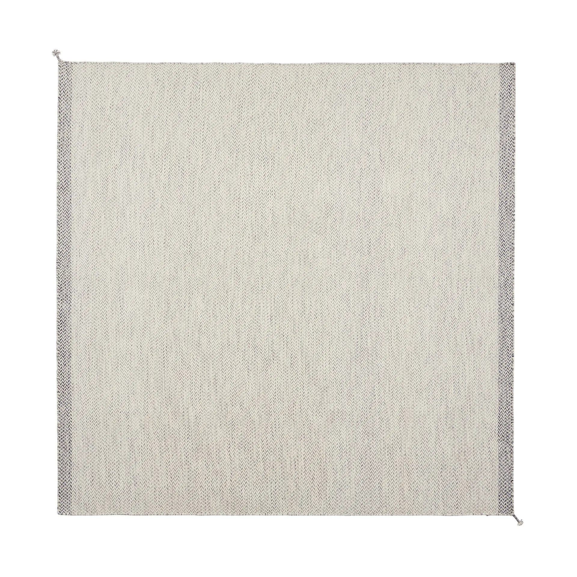 Ply dywan wełniany 240x240 cm, Off-white Muuto