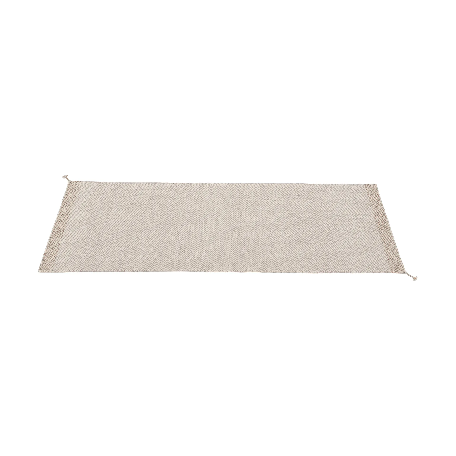 Ply dywan wełniany 80x200 cm, Light Rose Muuto